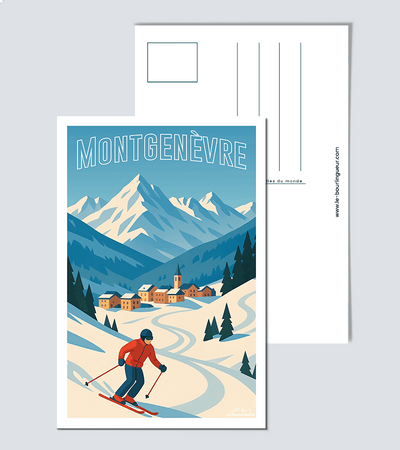 Carte postale Montgenèvre