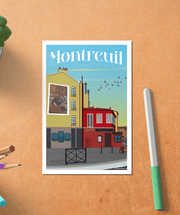 Carte Postale Montreuil