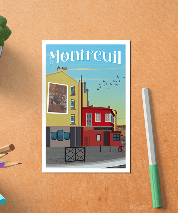 Carte Postale Montreuil
