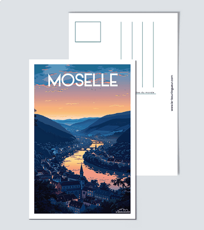 Carte postale Moselle