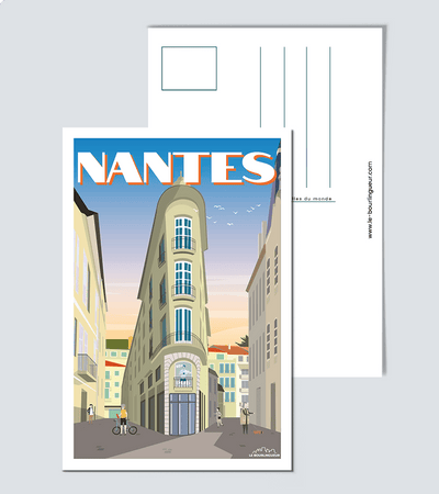 Carte postale Vintage Nantes