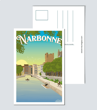 Carte postale Narbonne