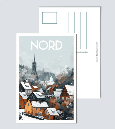 Carte postale Nord