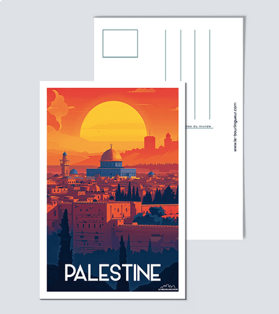 Carte postale Palestine