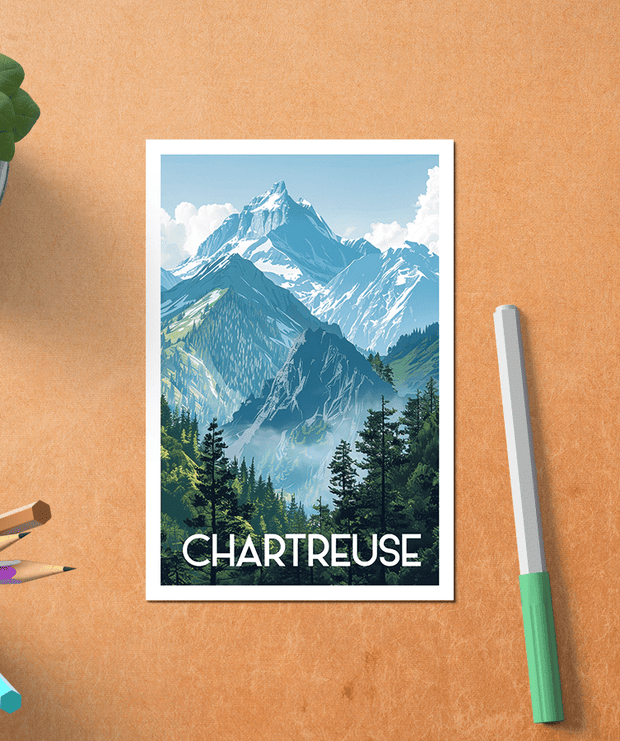 Carte Postale Chartreuse