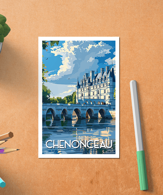Carte Postale Chenonceau