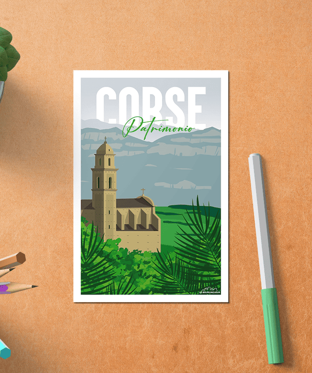 Carte Postale Corse