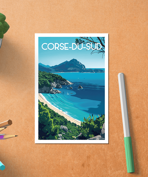 Carte Postale Corse du Sud