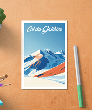 Carte Postale Col du Galibier