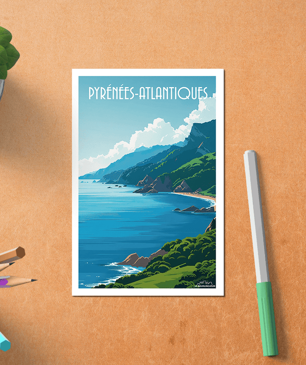 Carte Postale Pyrénées Atlantiques
