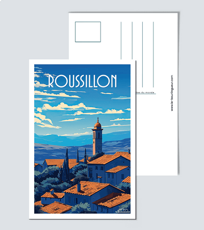Carte postale Roussillon