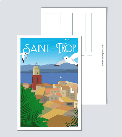Carte postale Saint Trop