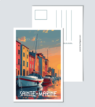 Carte postale Sainte Marine