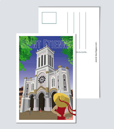 Carte postale Saint Etienne