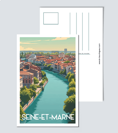 Carte postale Seine et Marne