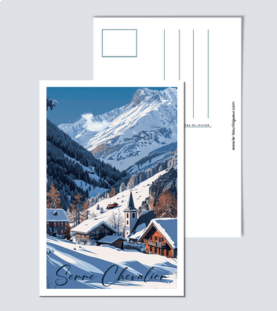 Carte postale Serre Chevalier