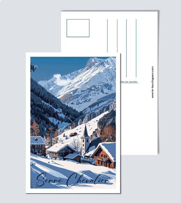 Carte postale Serre Chevalier