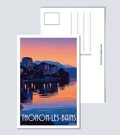Carte postale Thonon les Bains