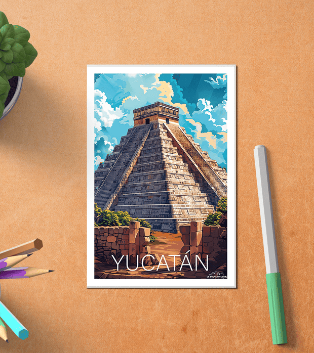 Carte Postale Yucatan