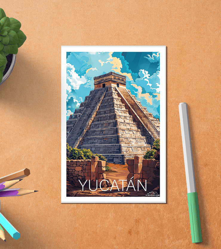Carte Postale Yucatan