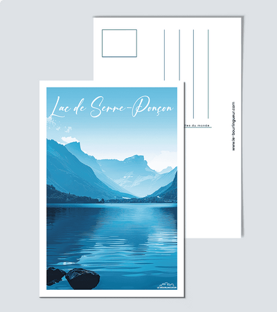 Carte postale Lac de Serre-ponçon