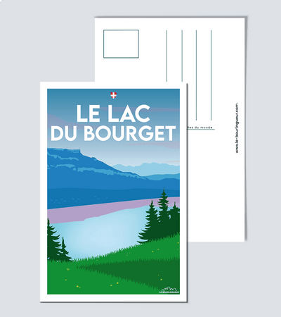 Carte postale Le Lac du Bourget