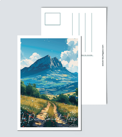 Carte postale Le Pic Saint Loup