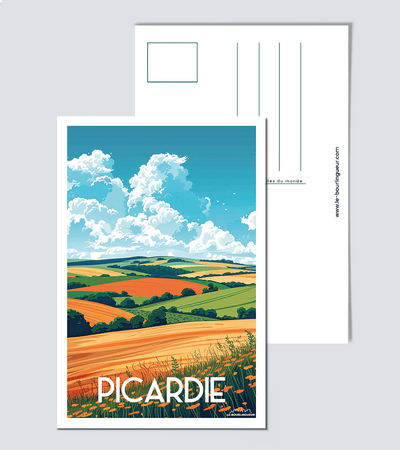 Carte postale Picardie