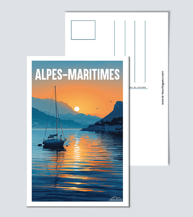 Carte Postale Alpes Maritimes