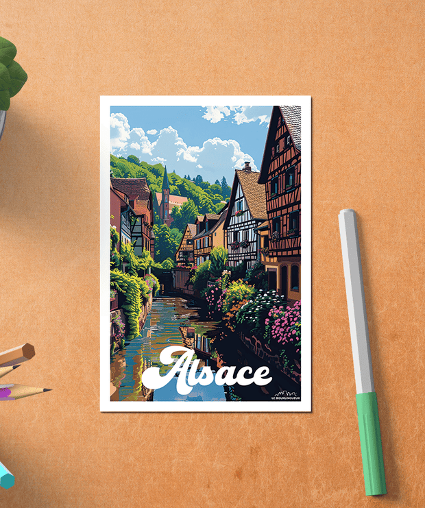Carte Postale Alsace