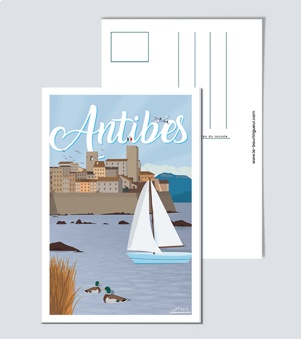 Carte Postale Antibes