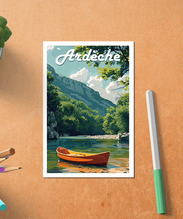 Carte Postale Ardèche
