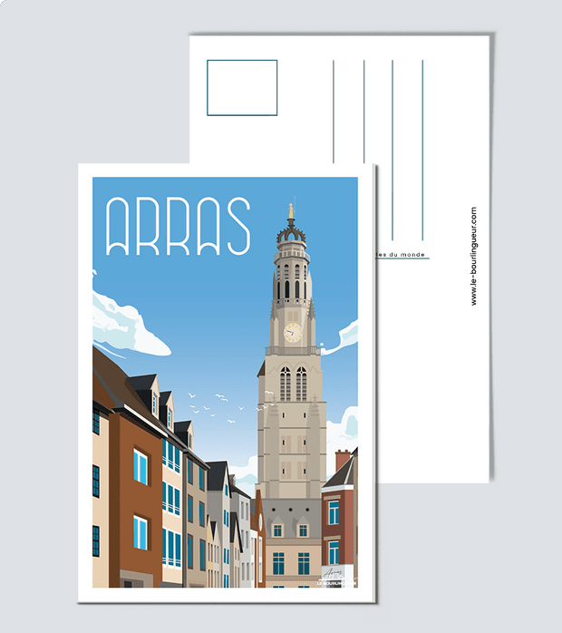 Carte Postale Arras