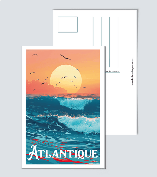 Carte Postale Atlantique