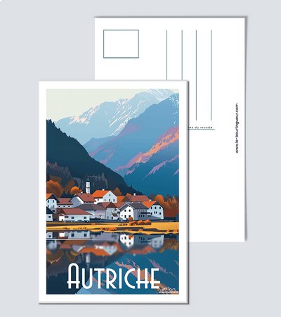 Carte Postale Autriche