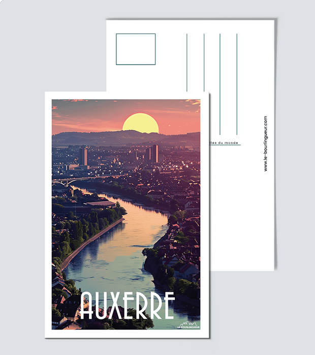 Carte Postale Auxerre