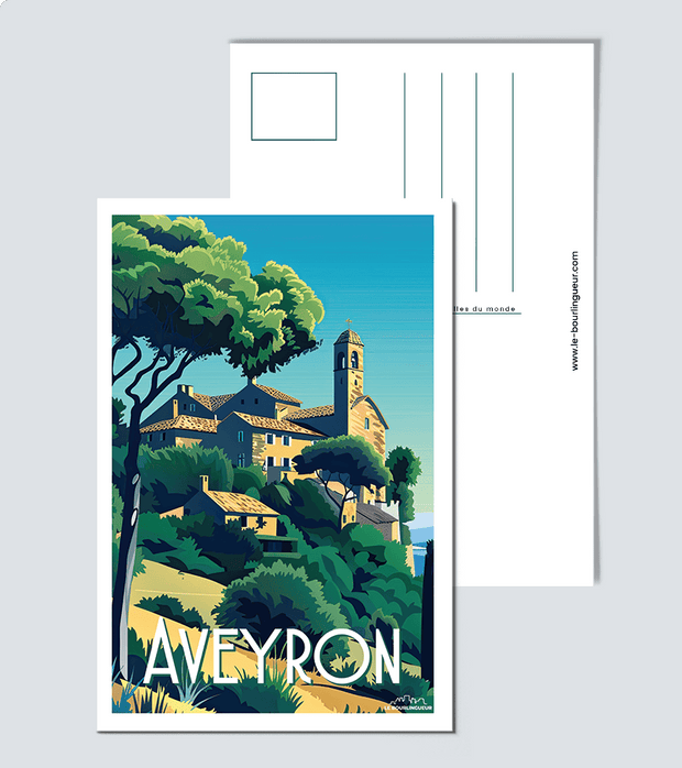 Carte Postale Aveyron