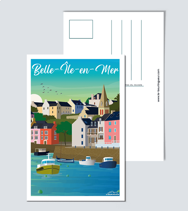 Carte Postale Belle Ile en Mer