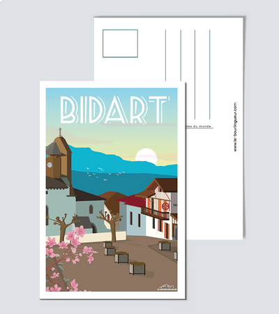 Carte Postale Bidart