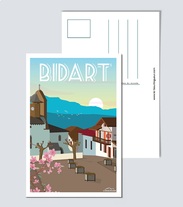 Carte Postale Bidart