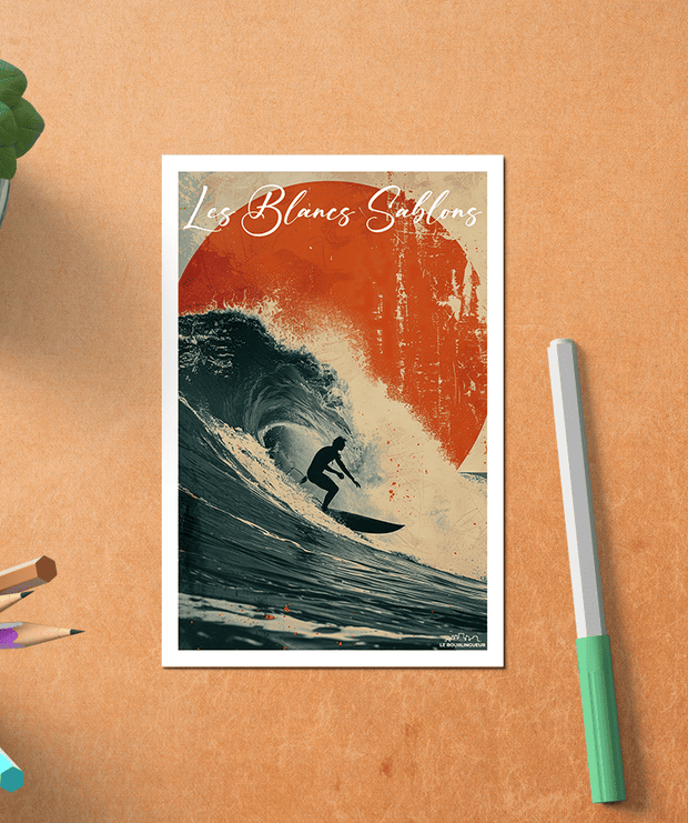 Carte Postale Les Blancs Sablons