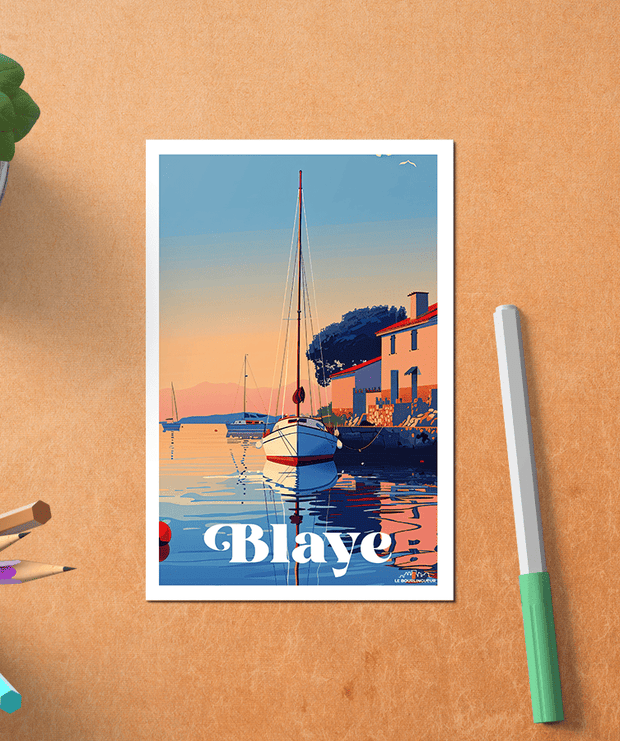 Carte Postale Blaye
