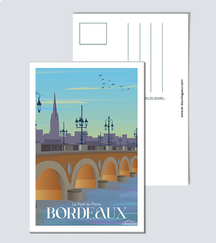 Carte Postale Bordeaux