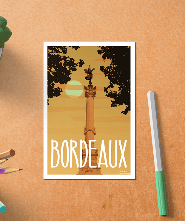 Carte Postale Monument Bordeaux