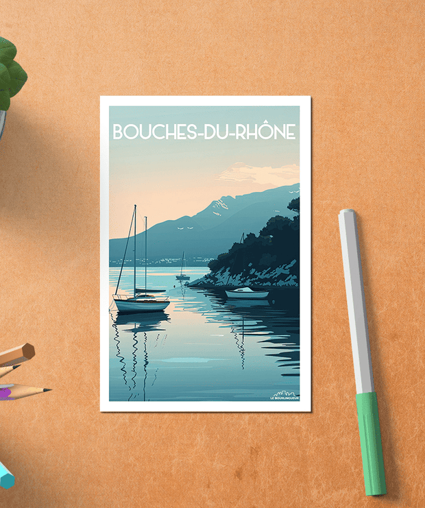 Carte Bouches du Rhone