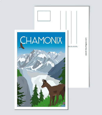 Carte Postale Chamonix