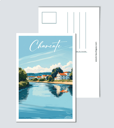 Carte Postale Charente