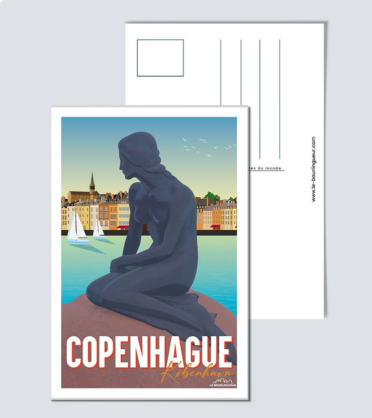 Carte Postale Copenhague