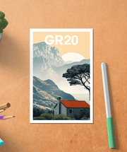 Carte Postale GR20