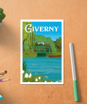 Carte Postale Giverny